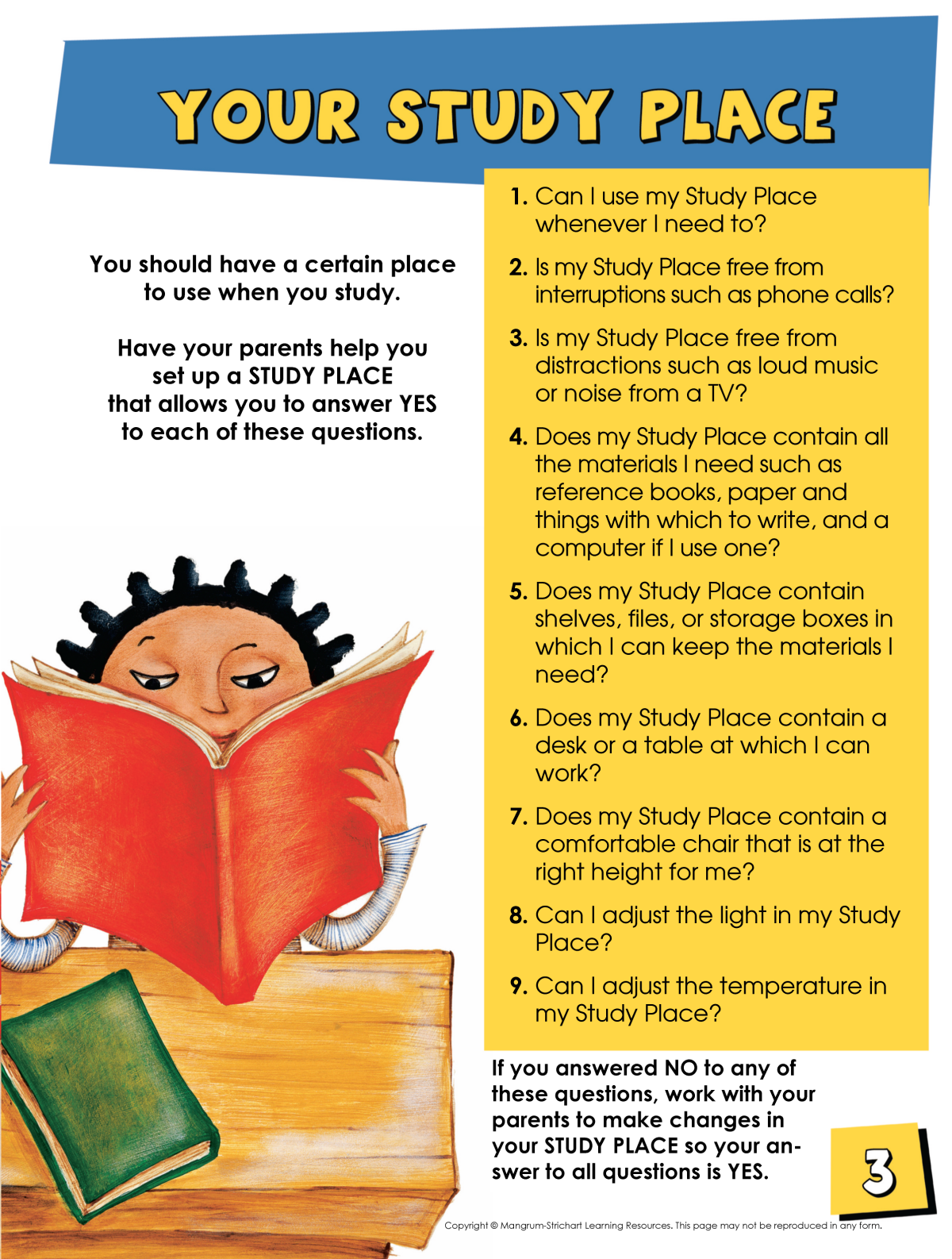 Study Skills Handbook For Students In Elementary School